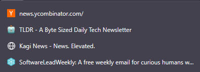 Reading List Bookmarks